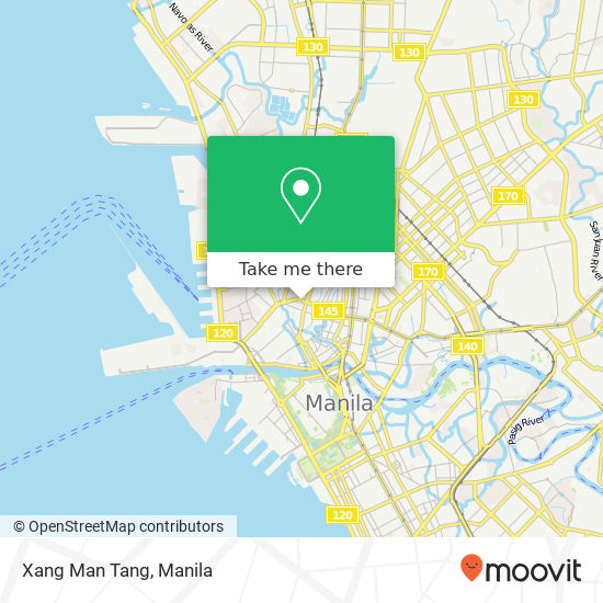 Xang Man Tang map