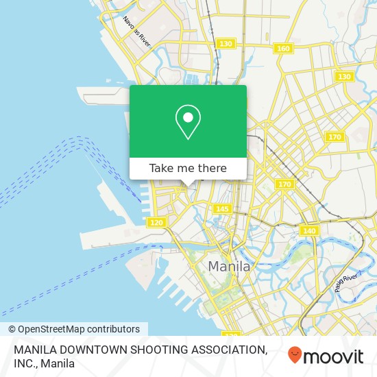 MANILA DOWNTOWN SHOOTING ASSOCIATION, INC. map