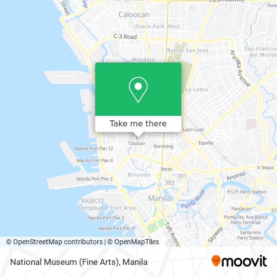 National Museum (Fine Arts) map