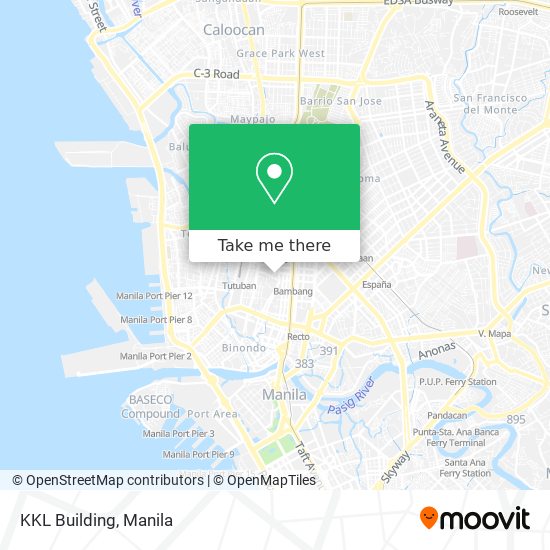 KKL Building map