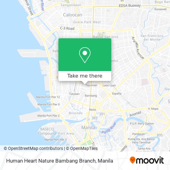 Human Heart Nature Bambang Branch map