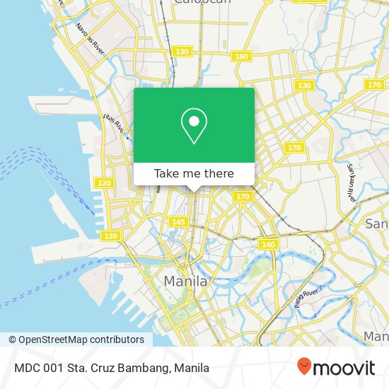 MDC 001 Sta. Cruz Bambang map