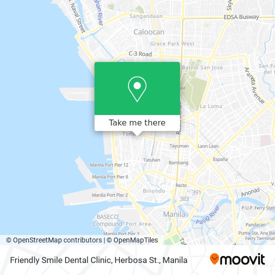 Friendly Smile Dental Clinic, Herbosa St. map