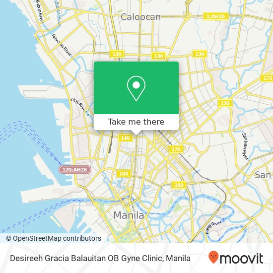 Desireeh Gracia Balauitan OB Gyne Clinic map