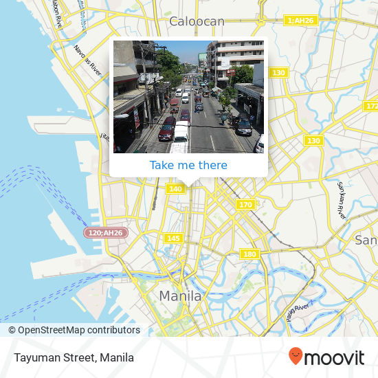 Tayuman Street map