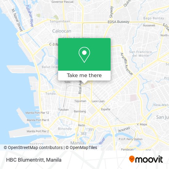 HBC Blumentritt map