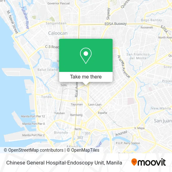 Chinese General Hospital-Endoscopy Unit map