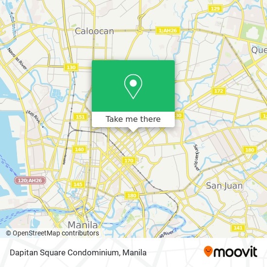 Dapitan Square Condominium map