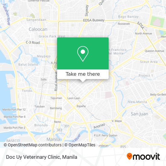 Doc Uy Veterinary Clinic map