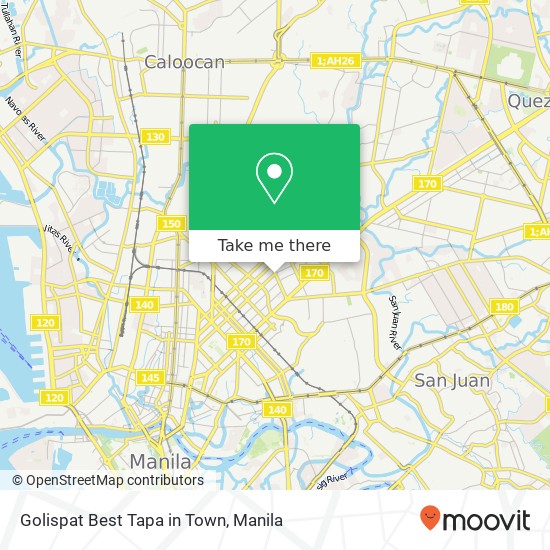 Golispat Best Tapa in Town map