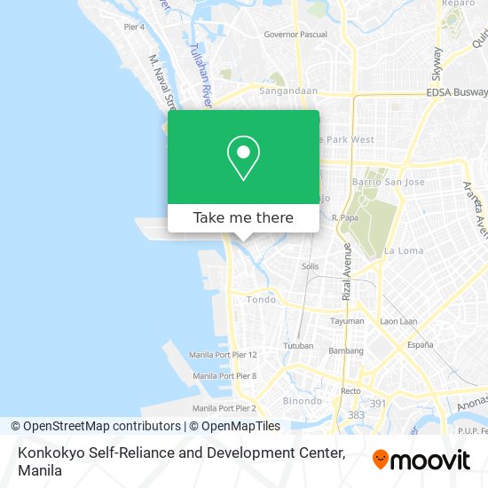 Konkokyo Self-Reliance and Development Center map