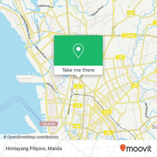 Himlayang Pilipino map