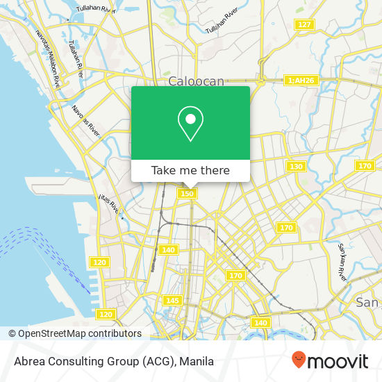 Abrea Consulting Group (ACG) map