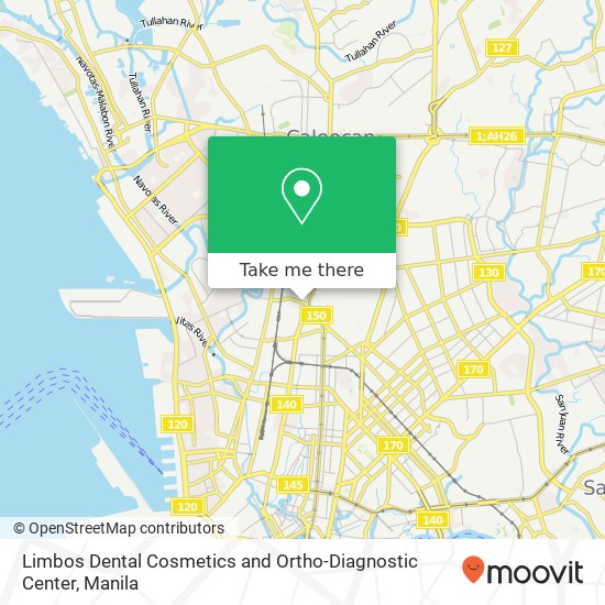 Limbos Dental Cosmetics and Ortho-Diagnostic Center map