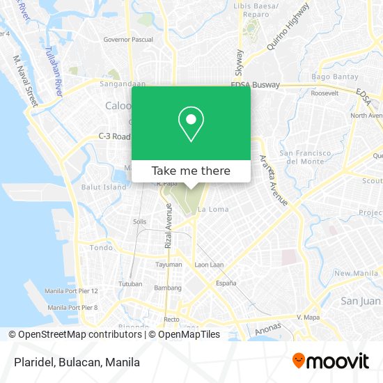 Plaridel, Bulacan map
