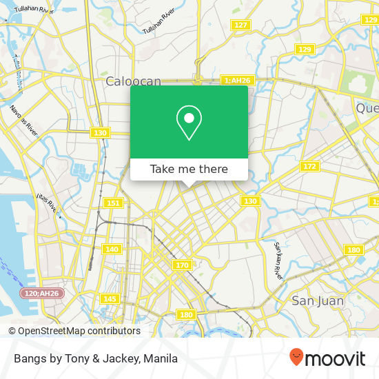 Bangs by Tony & Jackey map