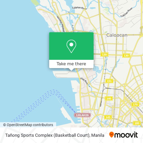 Tañong Sports Complex (Basketball Court) map