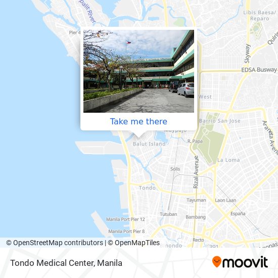 Tondo Medical Center map
