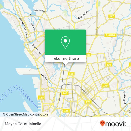 Mayaa Court map