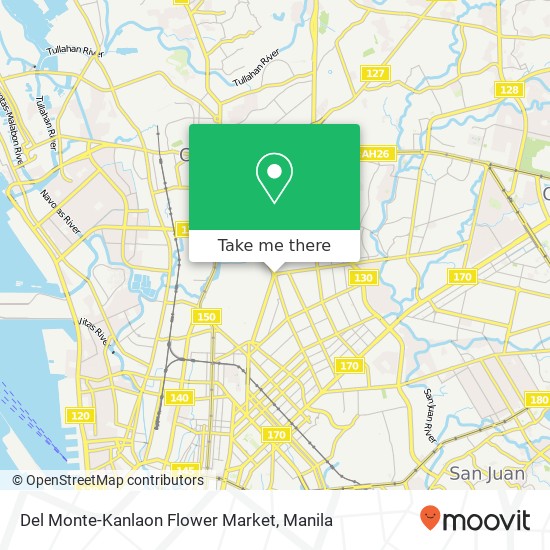 Del Monte-Kanlaon Flower Market map
