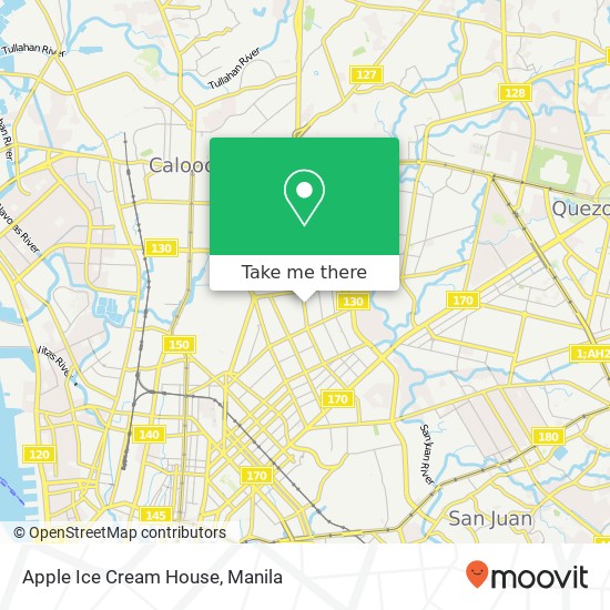 Apple Ice Cream House map