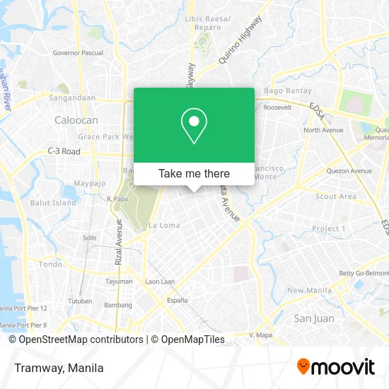 Tramway map