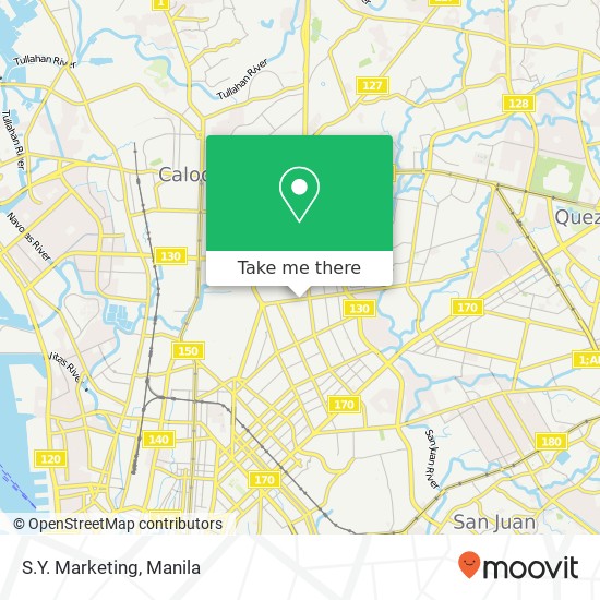 S.Y. Marketing map