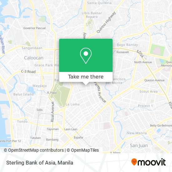 Sterling Bank of Asia map