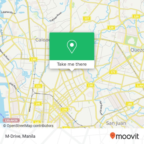 M-Drive map