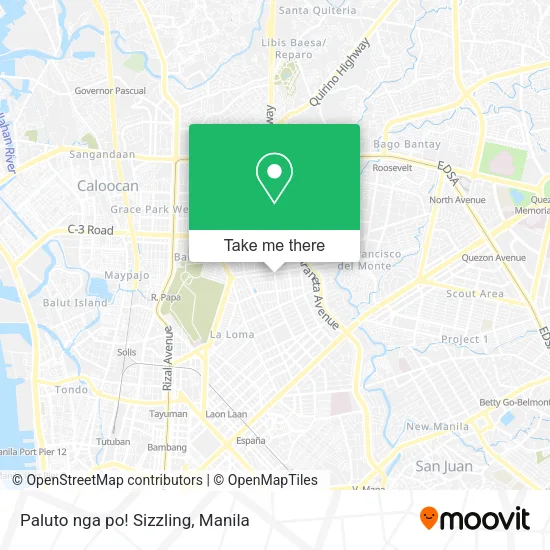 Paluto nga po! Sizzling map