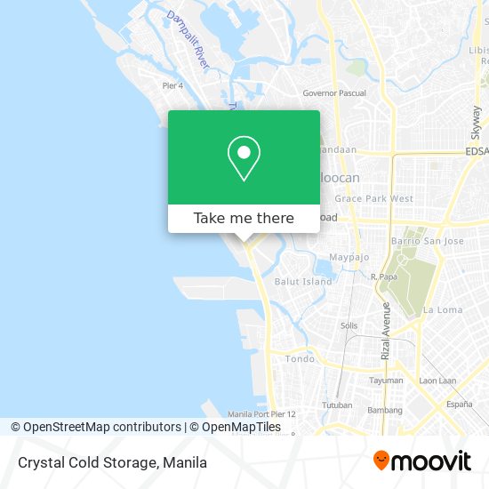 Crystal Cold Storage map