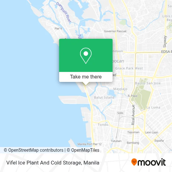 Vifel Ice Plant And Cold Storage map