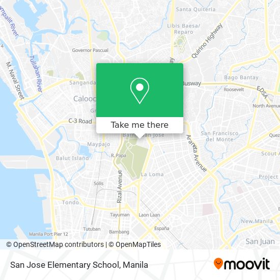 San Jose Elementary School map