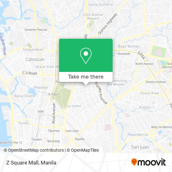 Z Square Mall map