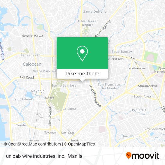 unicab wire industries, inc. map
