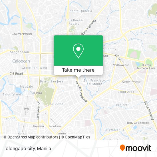 olongapo city map