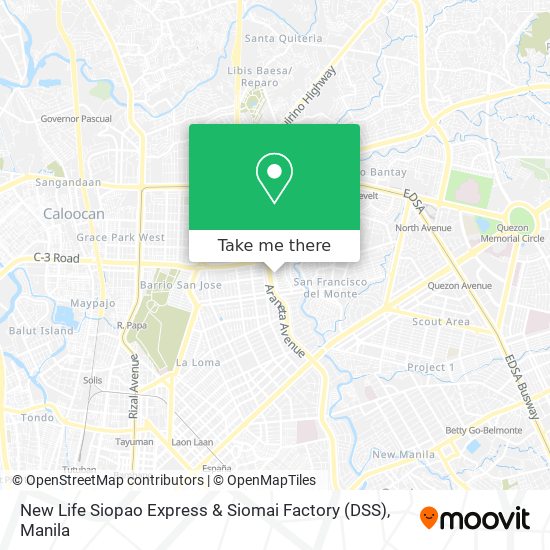 New Life Siopao Express & Siomai Factory (DSS) map