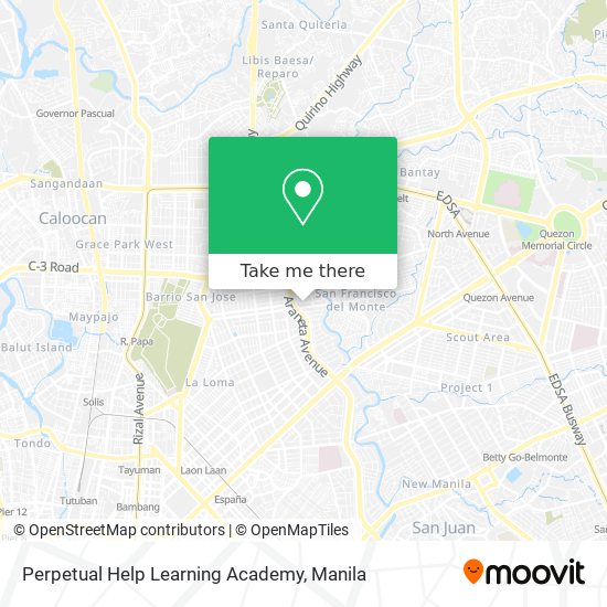 Perpetual Help Learning Academy map