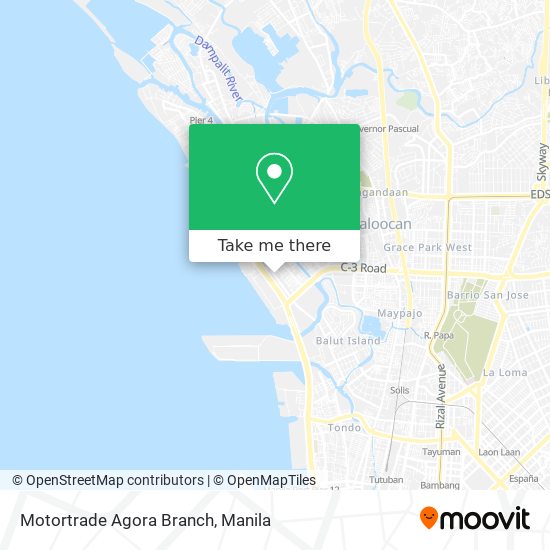 Motortrade Agora Branch map