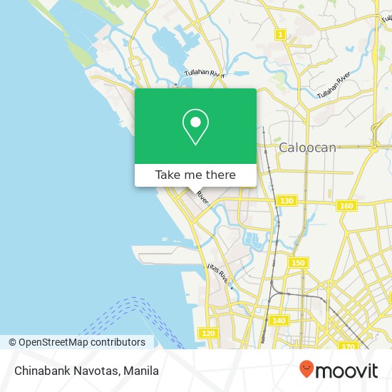 Chinabank Navotas map