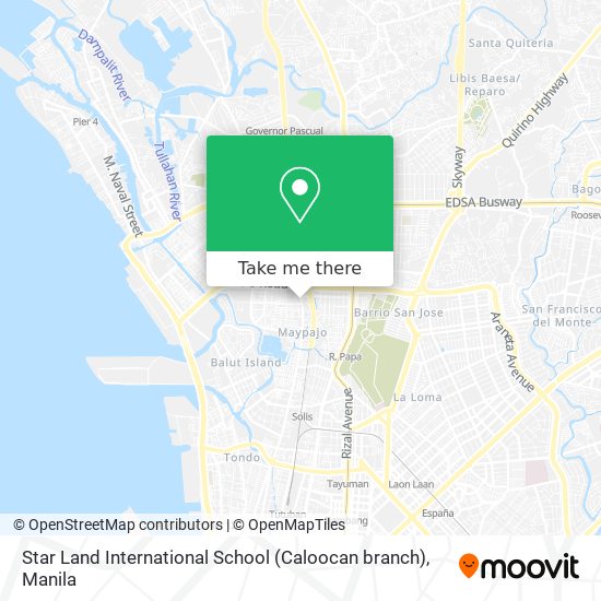 Star Land International School (Caloocan branch) map