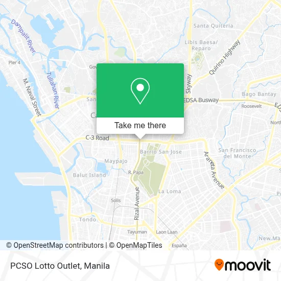 PCSO Lotto Outlet map