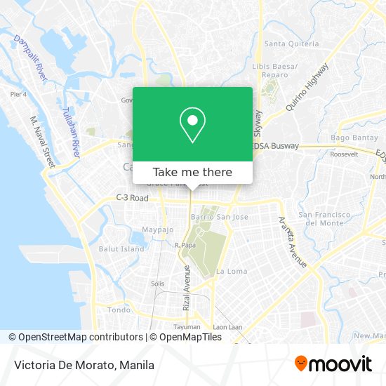 Victoria De Morato map