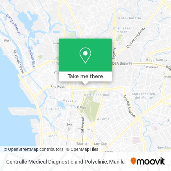 Centralle Medical Diagnostic and Polyclinic map