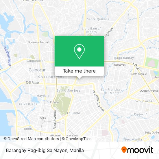 Barangay Pag-ibig Sa Nayon map