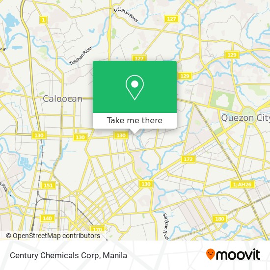 Century Chemicals Corp map