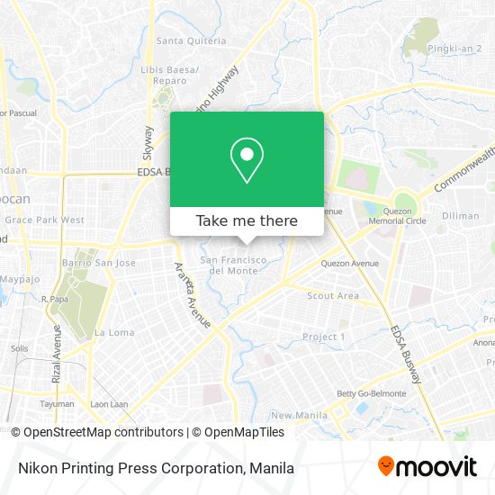Nikon Printing Press Corporation map
