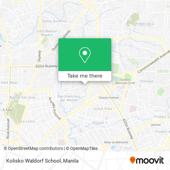 Kolisko Waldorf School map