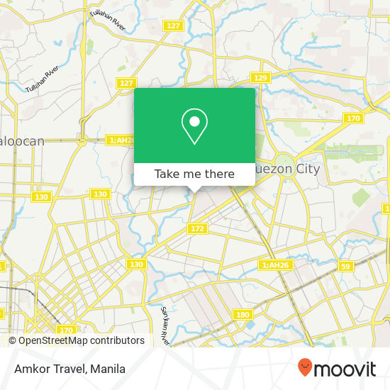 Amkor Travel map