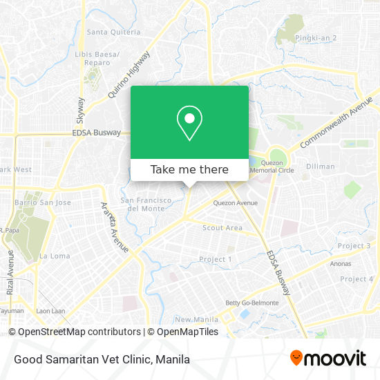 Good Samaritan Vet Clinic map